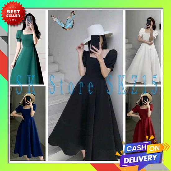 Dress Lexy Rajut Baju Bssju Baji/ Dress Dres Terusan/ Wanita Perempuan Cewe Cewex Cewek Remaja/ Leng