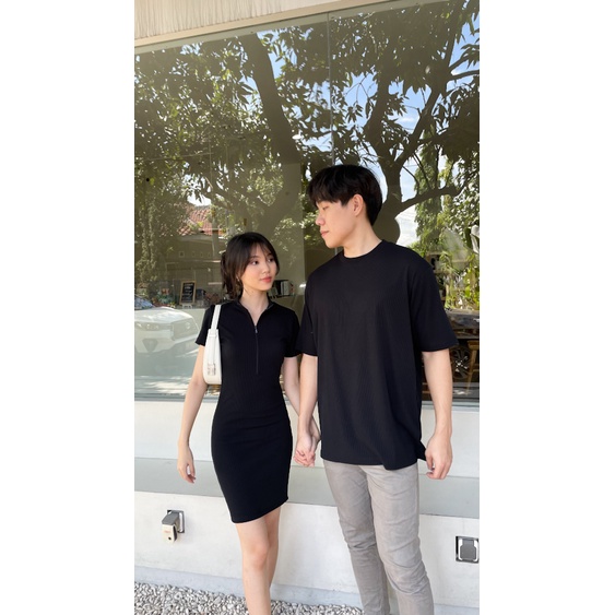 Kadaka MT-0165 Oversized Tshirt Atasan Pria Dropneedle Knit