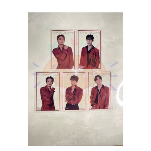 [READY] SHARING SEVENTEEN Power of Love Instant Photo Scoups Jun Wonwoo DK Dino