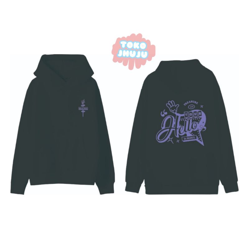 Hoodie Jumper Trejo Doyoung HELLO TOUR SEOUL TYPE 1