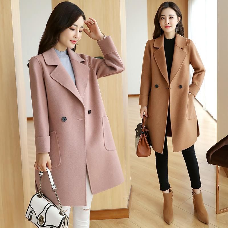 COAT OLINE WOOL WANITA PREMIUM