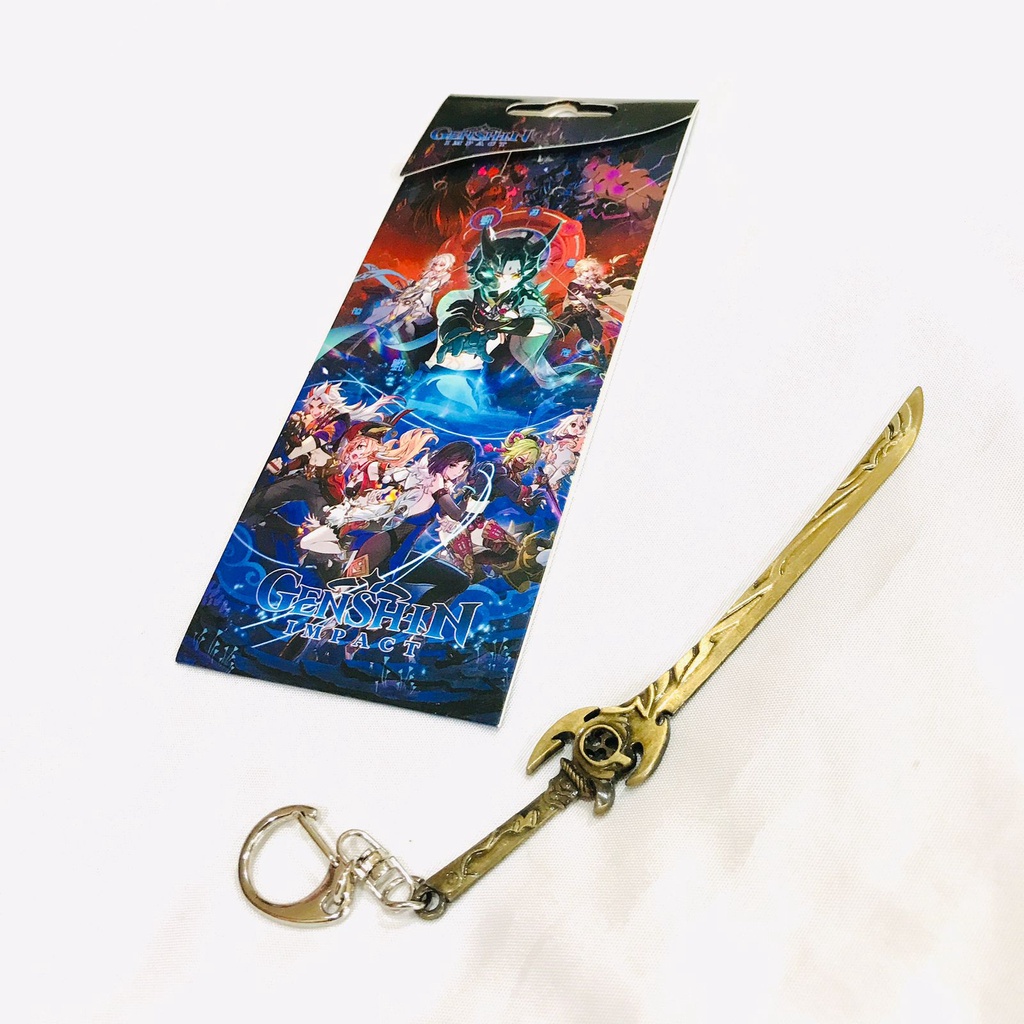 Keychain Mainan Genshin Impact Anime Manga Gaming Gamer