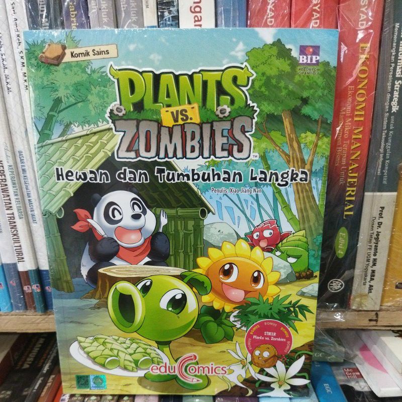 SERI PLANTS VS ZOMBIES - KOMIK SAINS - HEWAN DAN TUMBUHAN LANGKA