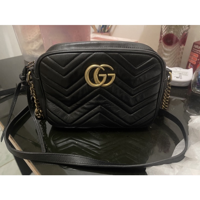 SALE Tas Gucci Marmont Camera Bag Preloved