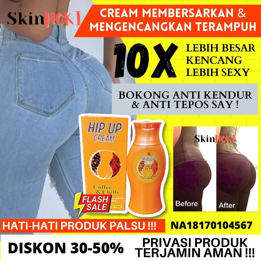 PEMBESAR BOKONG WANITA PENGENCANG PANTAT SYB HIP UP CREAM 80ML PEMBESAR PANTAT PERMANEN ORIGINAL BPOM