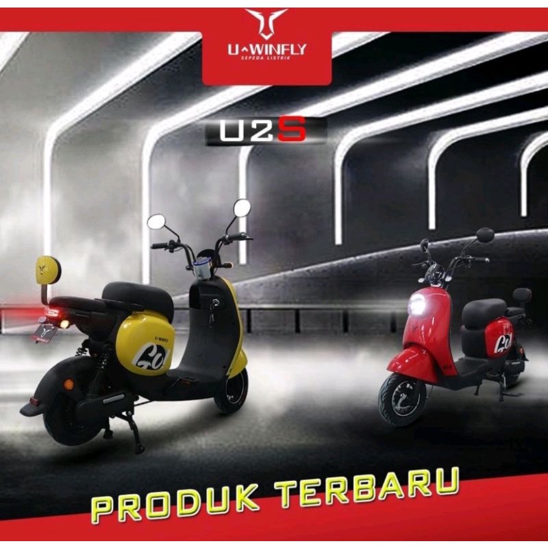 SEPEDA LISTRIK UWINFLY U2S 800 Watt 20ah