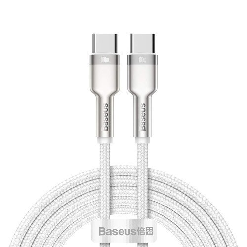 Baseus Cafule Series Metal 100W Data Cable USB-C to USB-C 2m Garansi Resmi