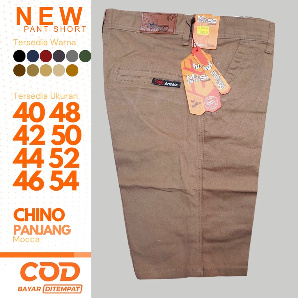 NEW CHINOS BIG SIZE JUMBO STREET TERBARU PENDEK 39 SAMPAI 50