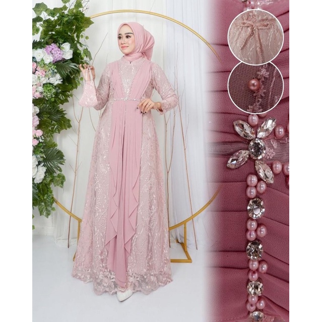 GAMIS FIARA/GAMIS PAYET/GAMIS KONDANGAN/DRES WISUDA/GAMIS TERBARU/GAMIS ACARA FORM