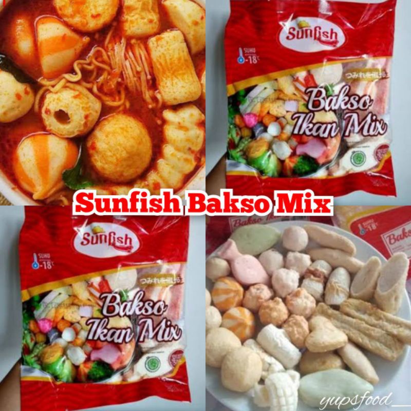 

SUNFISH BAKSO IKAN MIX 500gr