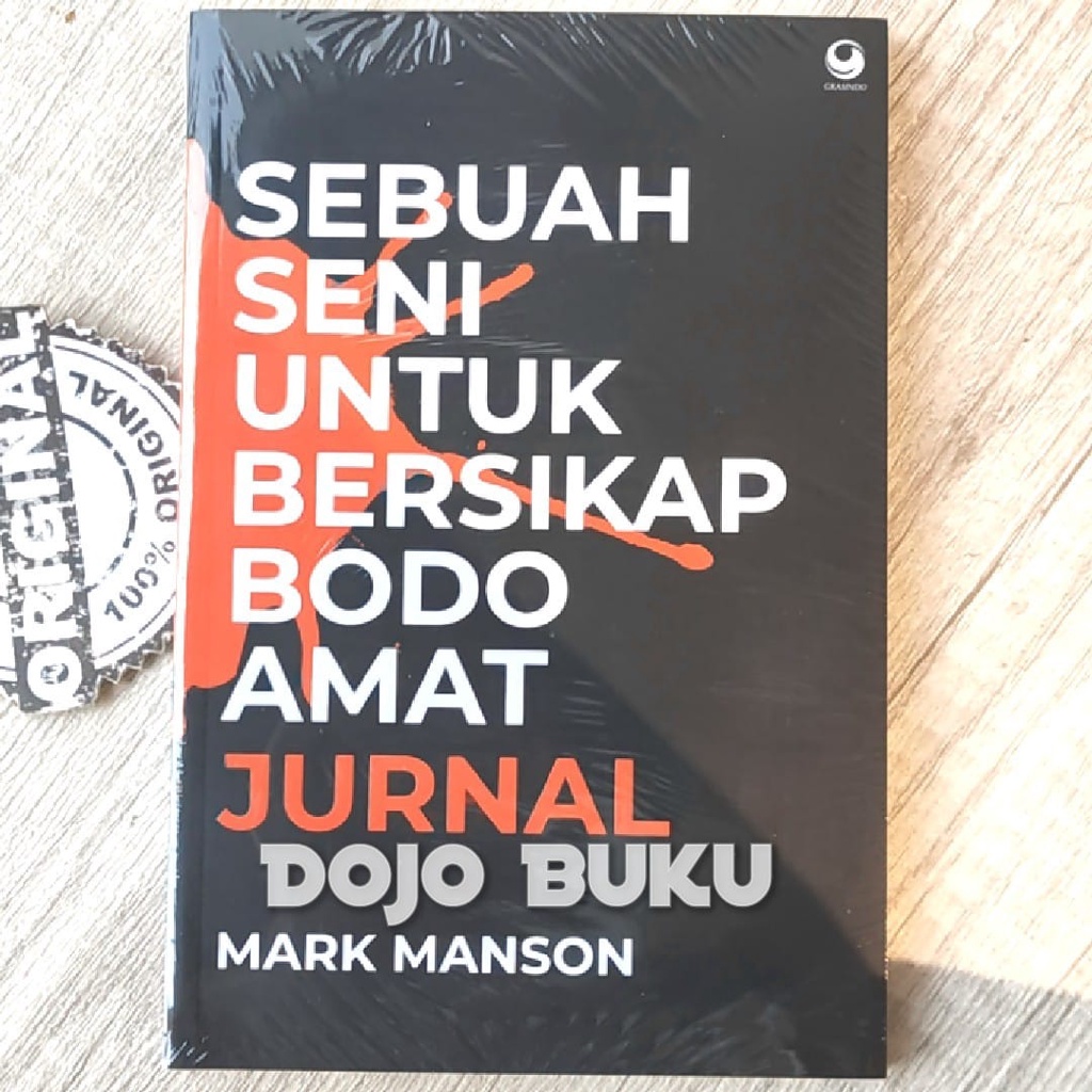 Buku Jurnal Sebuah Seni Bersikap Bodo Amat by Mark Manson