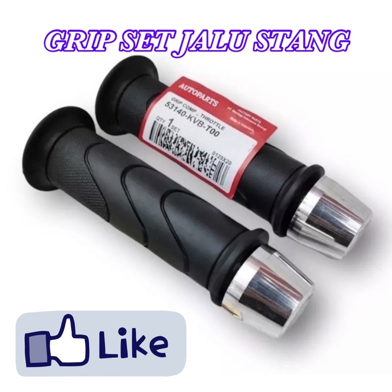 COD handfat handgrip motor model standar ori Honda+ Jalu stang pcx universal semua motor beat Vario Scoopy Spacy Supra Revo kharisma dll harga sepaket sesuai foto