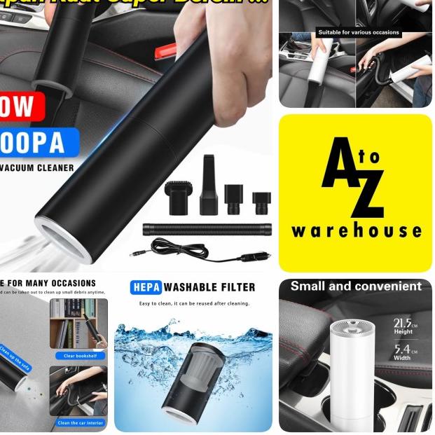 Vacuum Cleaner Portable Mini Capsule Vacuum Cleaner Mobil Vakum Mobil