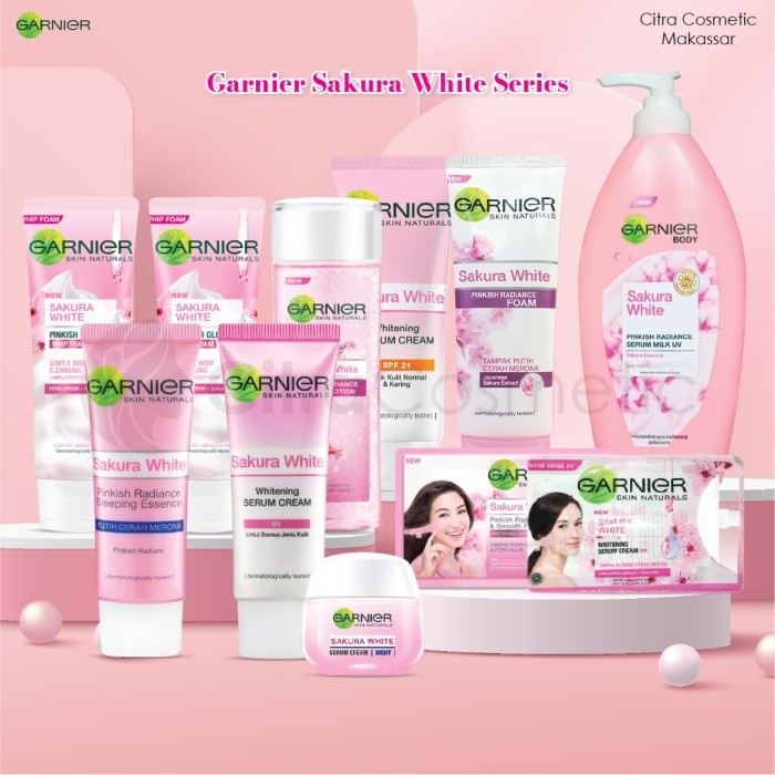 Garnier sakura series