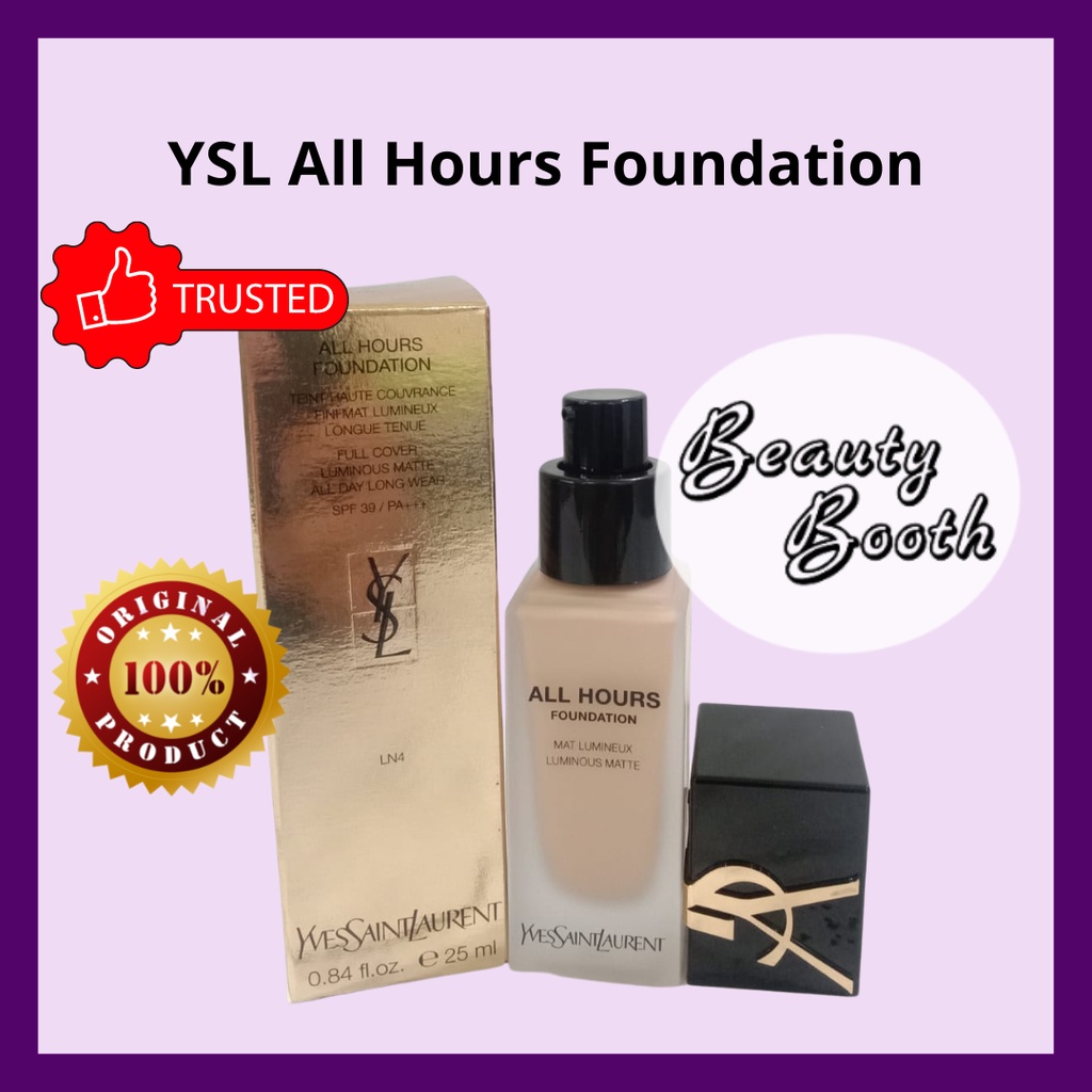YSL All Hours Foundation Matte Flawless Full Coverage