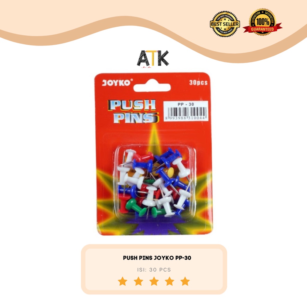 

Push Pins Warna PP-30 Joyko atk