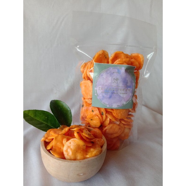 

Kemplang Oren Tuturuktukan Normal Size isian full pouch ukuran 14x22