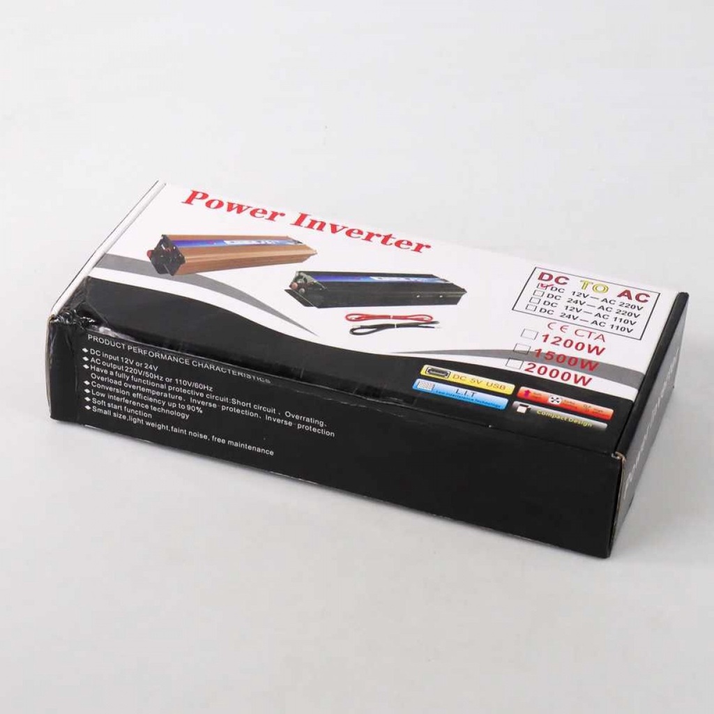 Car Power Inverter Mobil Mengubah DC 12V to AC 220V 700Watt MSW
