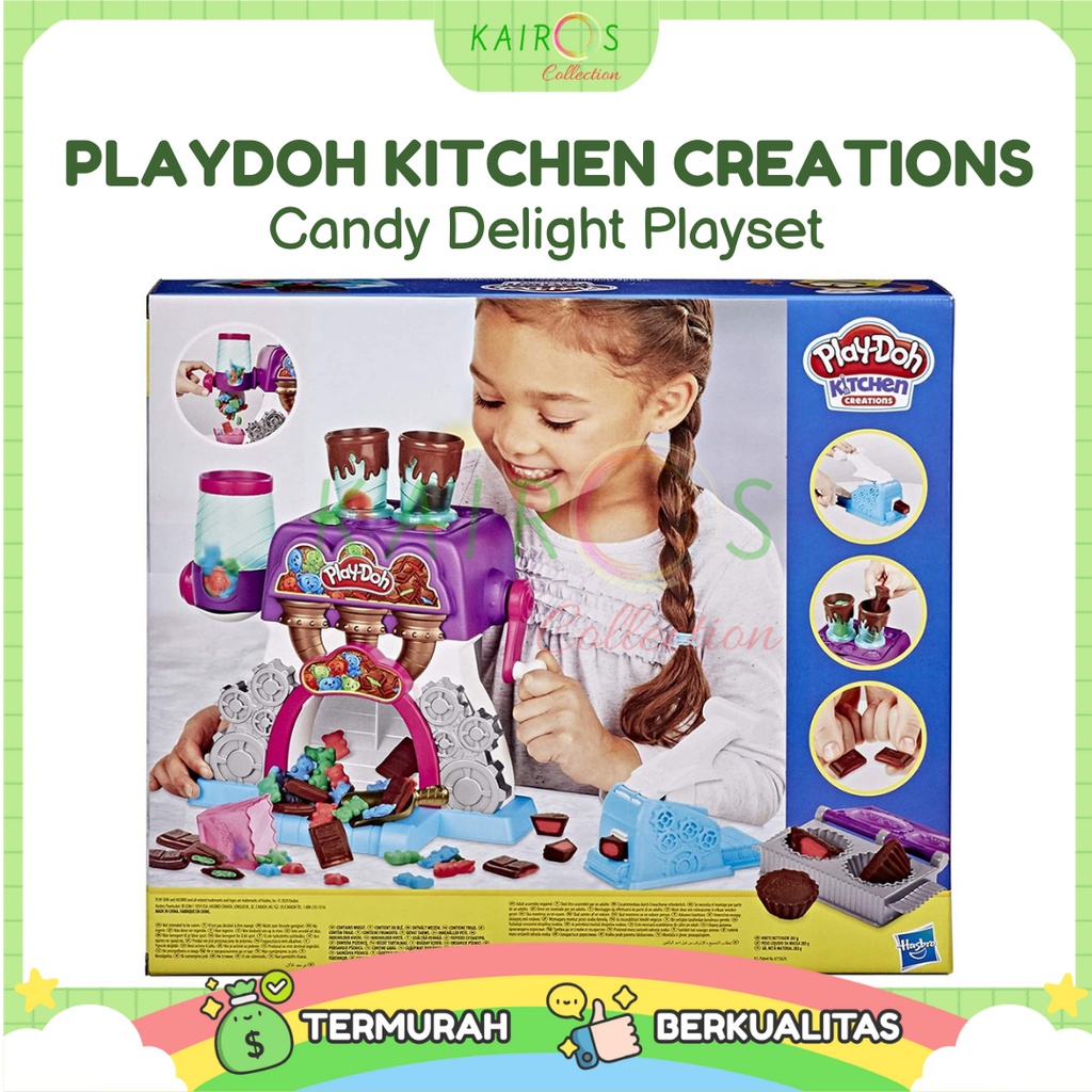 PlayDoh Kitchen Creations Candy Delight Playset