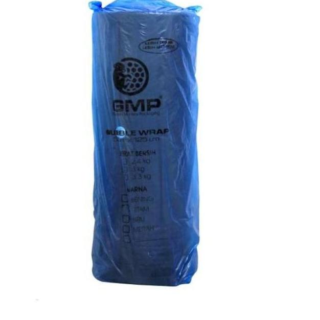 

Bubble Wrap Merek GMP uk 125cm X 50m / 1 roll - GMP HITAM 2.1KG