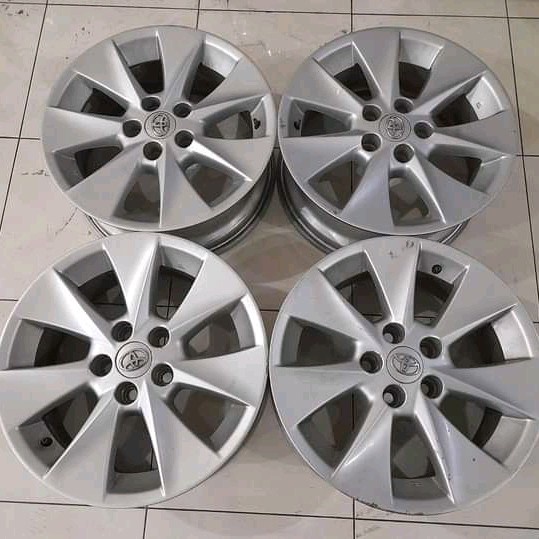 velg mobil bekas standart original alphard ring 17 pnp innova,hrv,rush