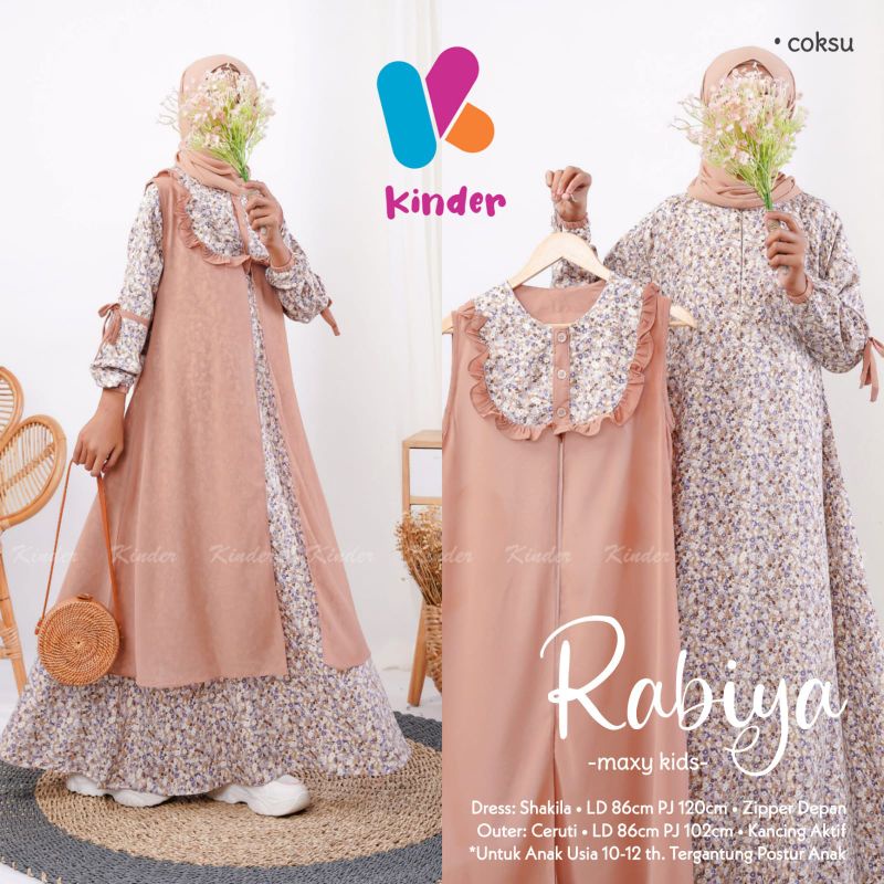 RABIYA SET KIDS BY KINDER • Setelan Anak Remaja Perempuan