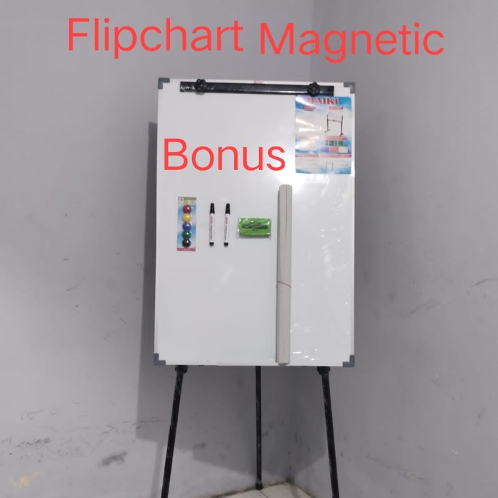 

Papan Tulis Papan Presentasi / Flip Chart Magnetic Uk 70X100 Cm