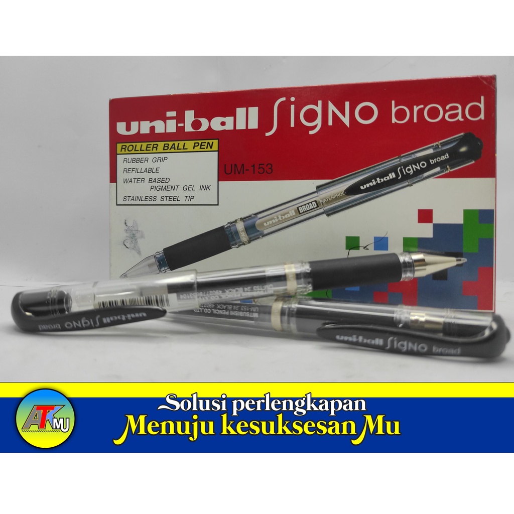 

Pena / Pulpen Uni-ball Signo Hitam Harga Satuan