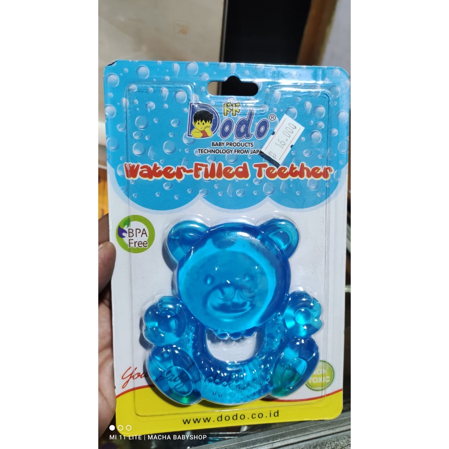 Dodo Water Field Teether / Gigitan Bayi Motif isi Air / Mainan Gigitan Bayi