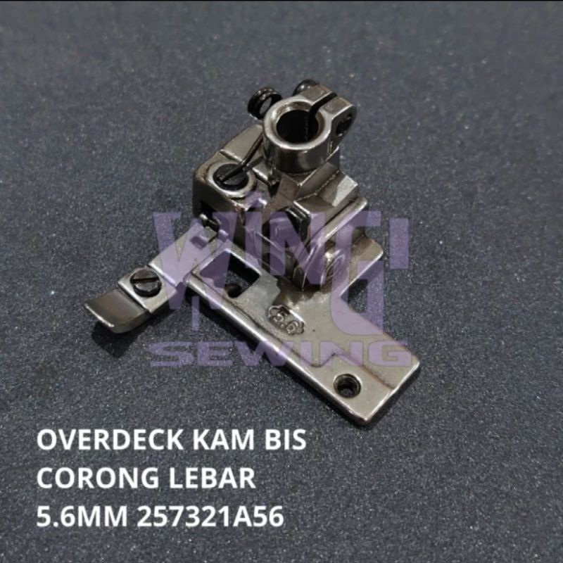 257321A Sepatu Corong Lebar Kam Bis 5.6MM Mesin Jahit Overdeck