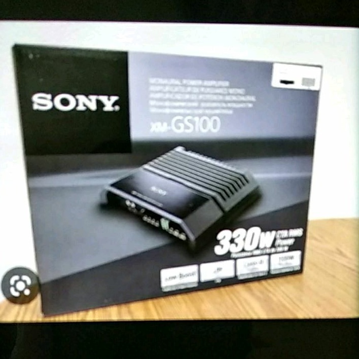 SONY XM GS100 Power Monoblock Clas D