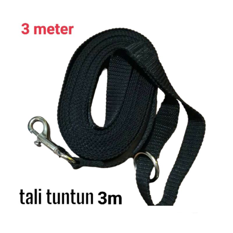 tali tuntun hewan anjing kucing musang 3 meter