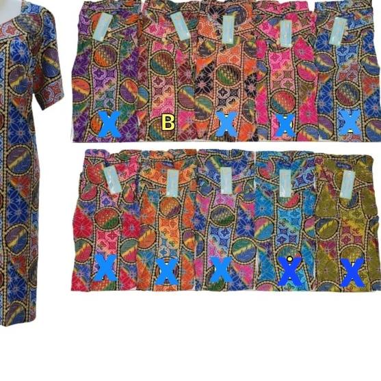 Daster Kencana Ungu label biru 41