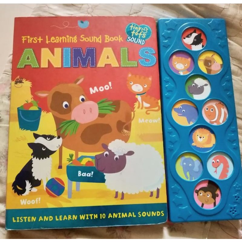 preloved sound book, sound book anak, buku anak bekas, board book preloved, preloved buku anak, buku