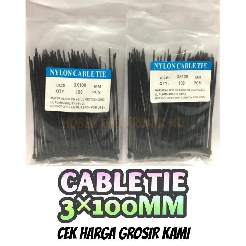 CABLE TIES 3x100MM (700PCS)
