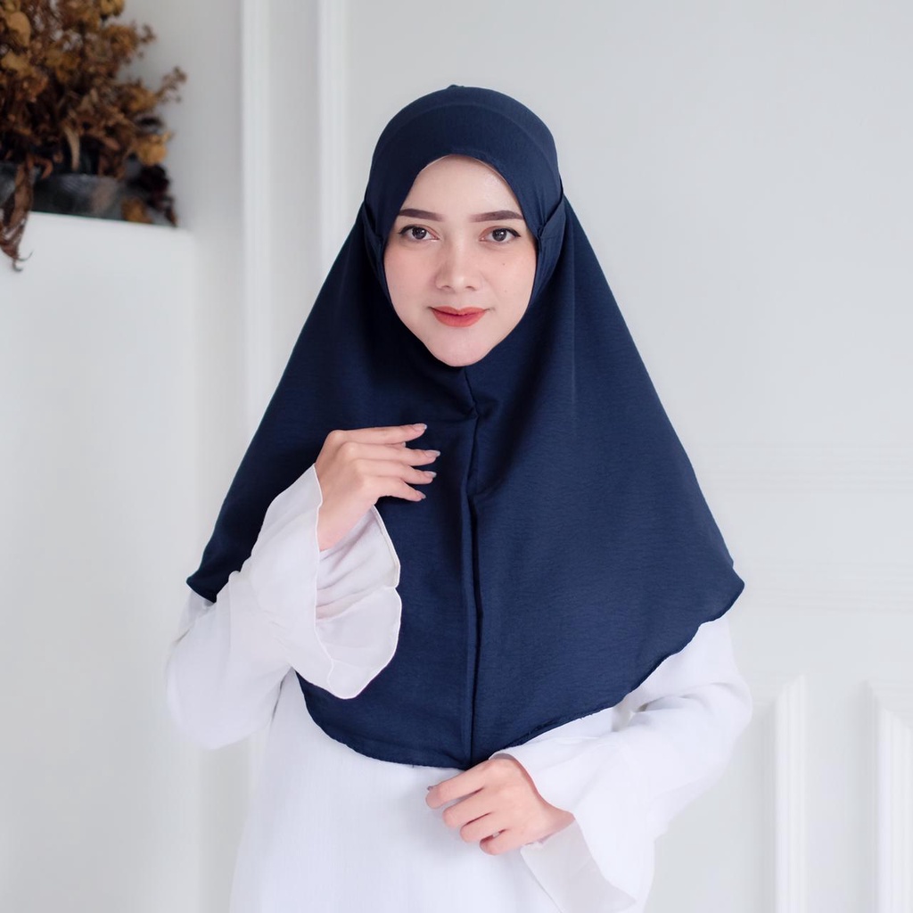 Bergo Maryam Crinkle Non Ped