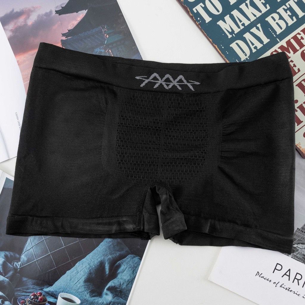 HD - Celana Dalam Boxer Rajut Impor Pria Adem / CD Underwear Sempak Pria Import Murah Comfortable cd32 dan cd61-CD32 HITAM