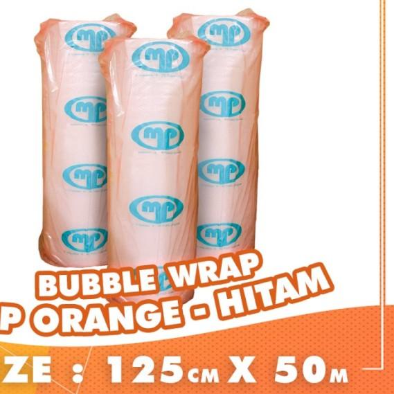 

BUBBLE WRAP MURAH ROLL 50 METER PUTIH BUBLE WRAP - DKM - MP ORANGE HITAM