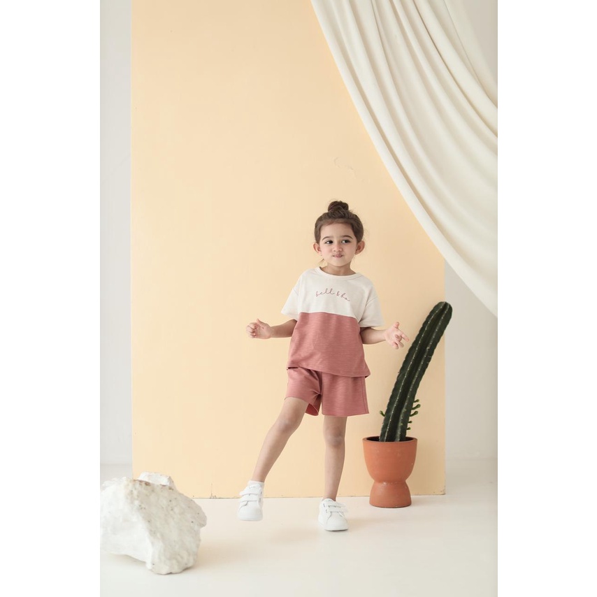 BELL AND BO ASRA OVERSIZE SETS SETELAN OVERSIZE ANAK PEREMPUAN 1-4 TAHUN