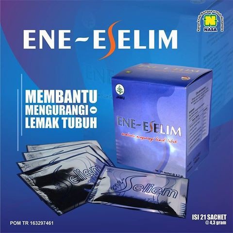 Ene Eselim Herbal Nasa Penurun Berat Badan /Stockist Pt Nasa Produk
