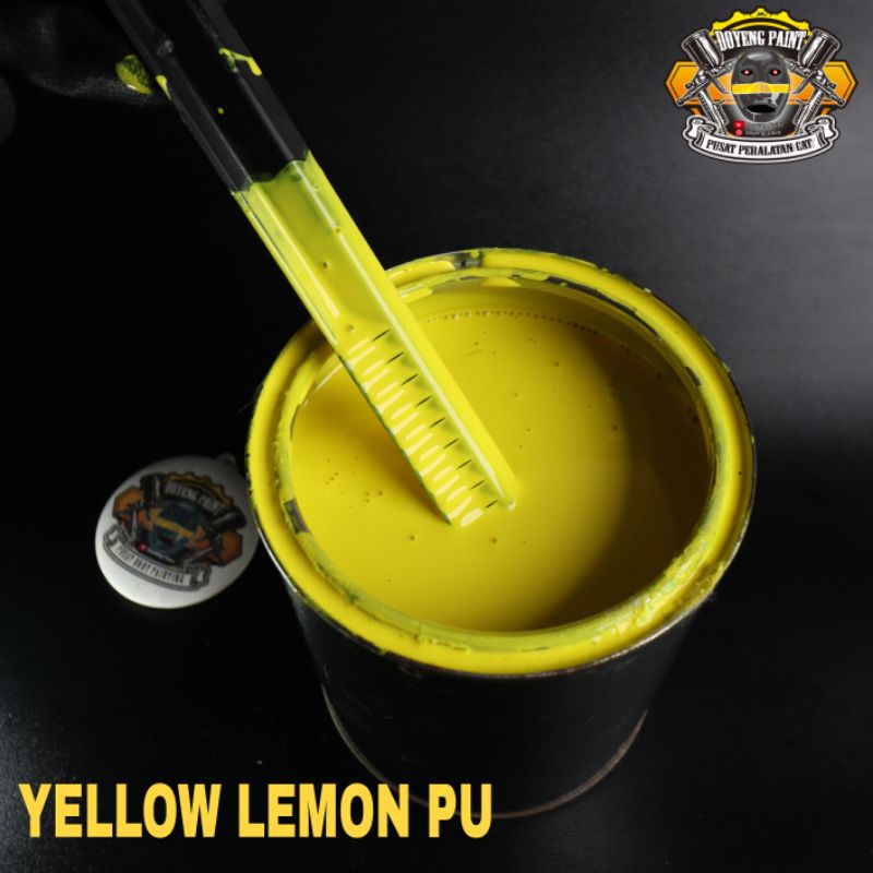 Yellow lemon pu solid