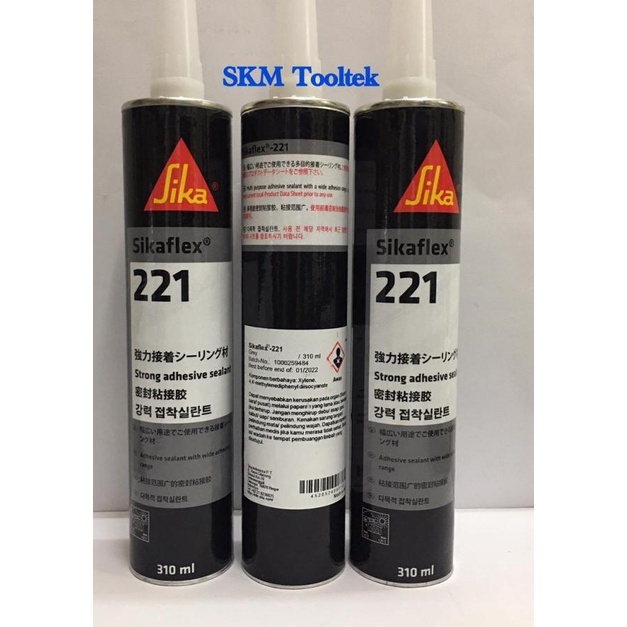 

Sikaflex -221 Sealant PU ( Black, Grey & White )
