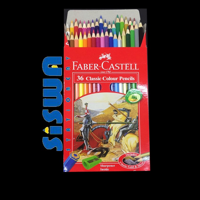 

FABERCASTELL PENSIL WARNA 36 WARNA