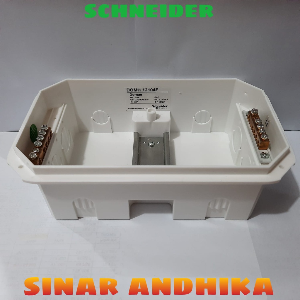 BOX MCB INBOW SCHNEIDER 4 GROUP/8 GROUP DOMH 12104F/DOMH 12108F