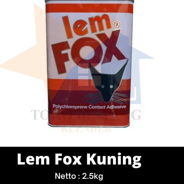 

Lem FOX Kuning GLN 2,5kg