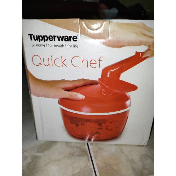 Ex Kado Tupperware Quick Chef Blender Manual Baru
