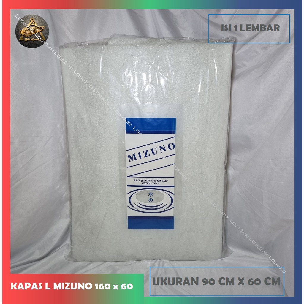 {KAPAS MIZUNO L 160CM X 60CM} KAPAS BANTAL BESAR AQUARIUM FILTER AQUARIUM BESAR BUSA FILTER AQUARIUM FILTER AQUARIUM MEDIA FILTER KOLAM KAPAS UNDERGRAVEL FILTER UNDERGRAVEL FILTER AQUASCAPE KAPAS 1M KAPAS 1X1 POMPA AQUARIUM LAMPU AQUARIUM IKAN HIAS