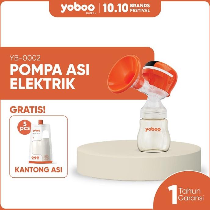 Yoboo Alat Pompa Asi Elektrik Otomatis/Single Electric Breast Pump