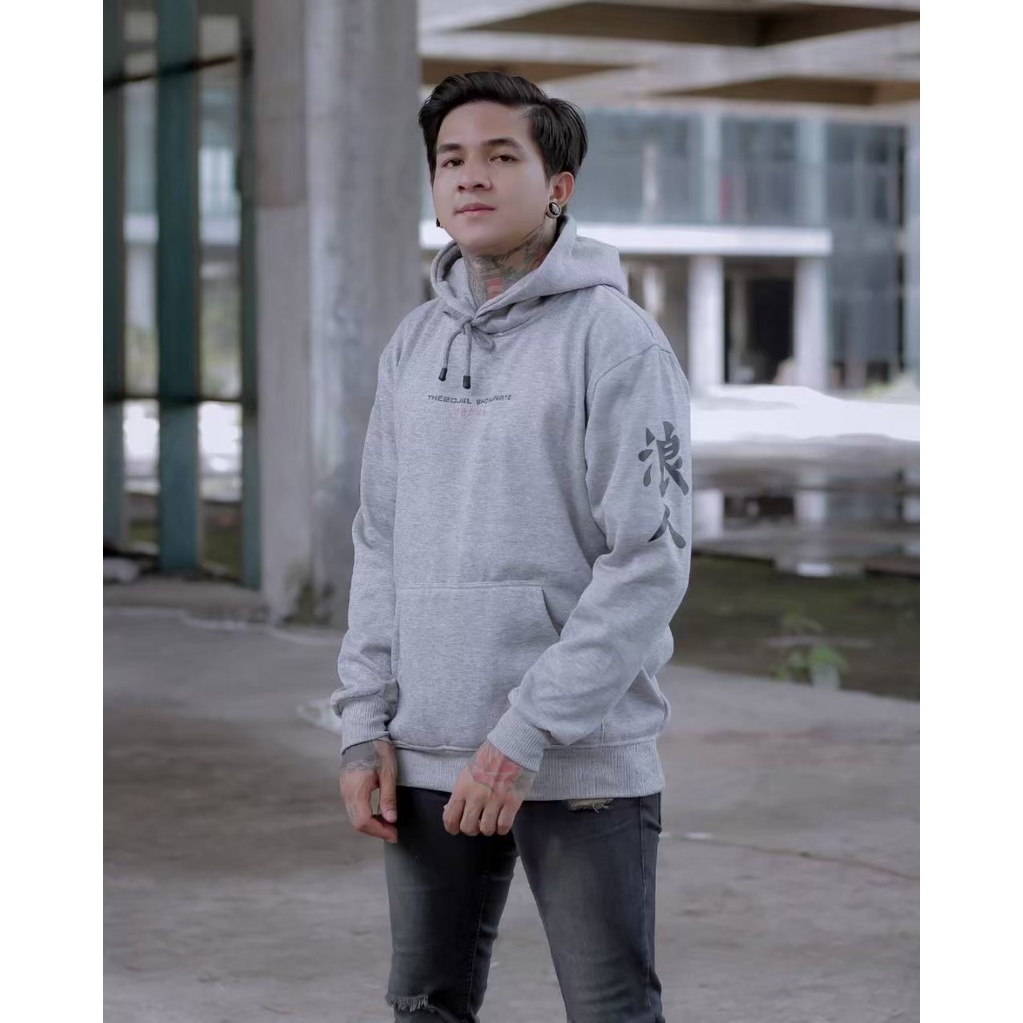 HOODIE JUMPER - COTTON FLEECE - THE BOJIEL - SIZE M L XL - TRENDI ANAK MUDA JAMAN NOW