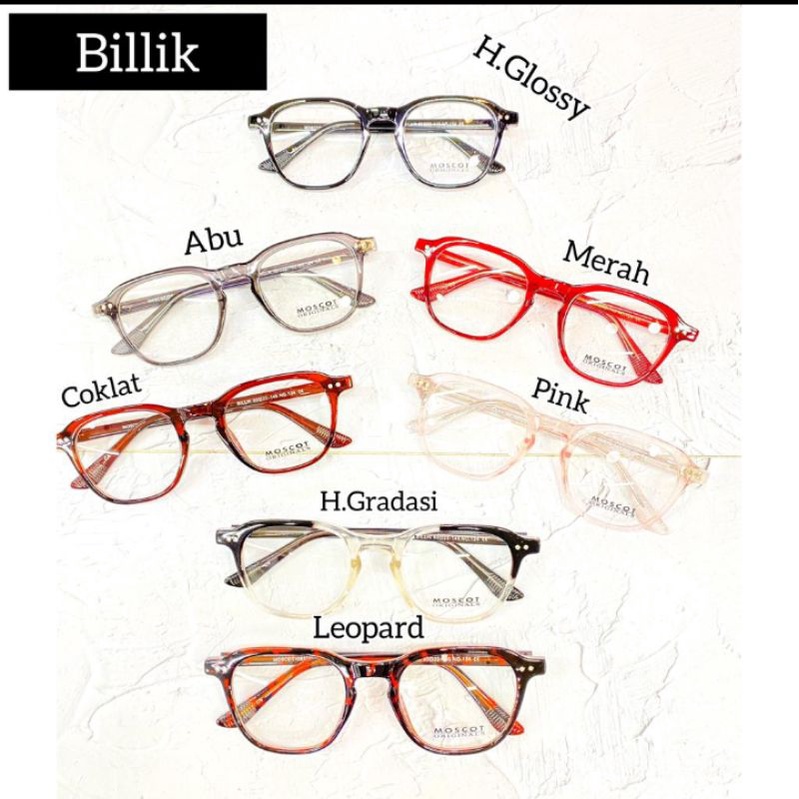 KACAMATA MOSCOT BILLIK 124 size 50-22-145